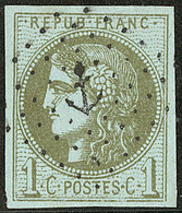 No 39IIe, Obl Ancre Noire, Jolie Pièce. - TB - 1870 Bordeaux Printing