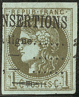 No 39IIe, Impression Typo, Jolie Pièce. - TB - 1870 Emissione Di Bordeaux