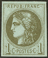 * No 39III, Olive, Très Frais. - TB - 1870 Bordeaux Printing