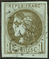 No 39IIIj, Obl GC, Jolie Pièce. - TB - 1870 Emissione Di Bordeaux