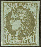 ** No 39IIIm, Olive Clair, Très Frais. - TB - 1870 Bordeaux Printing