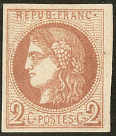 (*) No 40II, Très Frais. - TB - 1870 Bordeaux Printing