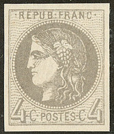 * No 41II, Gris, Très Frais. - TB. - R - 1870 Emissione Di Bordeaux