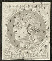 No 41II, Obl Ancre, Petites Marges Mais TB - 1870 Bordeaux Printing