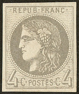 * No 41IIe, Gris Foncé. - TB - 1870 Emissione Di Bordeaux