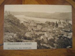 REMAGEN Apollinariskirche Post Card Rhineland Palatinate Ahrweiler Germany - Remagen