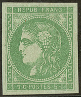 * No 42IIi, Vert Gris, Très Frais. - TB - 1870 Emissione Di Bordeaux