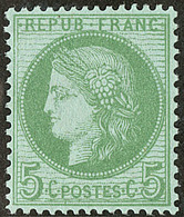 ** No 53a, Vert-jaune Sur Verdâtre, Très Frais. - TB - 1871-1875 Ceres