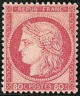 * No 57, Rose, Très Frais. - TB. - R - 1871-1875 Ceres