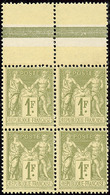 ** No 82, Bloc De Quatre Bdf, Très Frais. - TB - 1876-1878 Sage (Typ I)