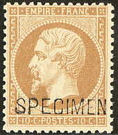 ** No 3 (Poste # 21), Très Frais. - TB - Specimen