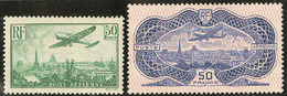 (*) Nos 14, 15. - TB - 1927-1959 Mint/hinged