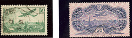 Nos 14, 15a (burelage Renversé). - TB - 1927-1959 Mint/hinged