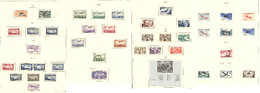 * Collection. 1927-1985, Valeurs Moyennes Et Séries Complètes, Dont 14 Et 15 Et Divers Doubles Et Multiples. - TB - 1927-1959 Mint/hinged