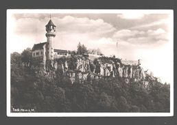 Teck - Burgwirtschaft Ruine Teck - Fotokarte - Kirchheim