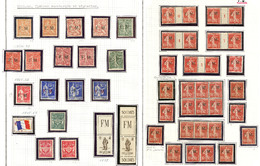 * Collection. 1901-1964, Complète Dont Doubles, Qqs Ex **. - TB - Military Postage Stamps