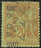 Surcharge 5 Lignes. No 18, 4 NOVE, Def. - TB - 1893-1947