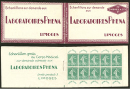 ** Phéna. No 188C2, Carnet De 10t. - TB - Other & Unclassified