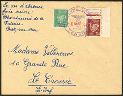 LETTRE Nos 7 + 9 Cdf, Obl 7 Avril 75 Sur Enveloppe Pour Le Croisic. - TB. - R (cote Michel) - Guerre (timbres De)
