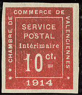 * Valenciennes. Non Dentelé. No 1a. - TB. - R - War Stamps