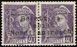 * Coudekerque. No 5 (Maury 8), Paire Horizontale. - TB - War Stamps