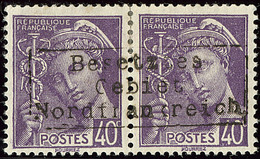 * Coudekerque. No 5 (Maury 8), Paire Horizontale. - TB - Guerre (timbres De)