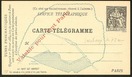 LETTRE Type Chaplain. No B5, Carte Télégramme, Neuve. - TB - Other & Unclassified