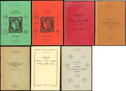 Oblitérations De France, 9 Volumes Brochés De Pothion Ou G. Noêl, Très Bon état Général (liste S. Demande) - Unclassified