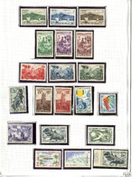 ** COMORES. Collection. 1950-1975 (Poste, PA, BF, Taxe), Complète Dont Qqs Ex ** + Doubles Constituant Une 2e Collection - Other & Unclassified
