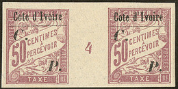 * Colis Postaux. No 18, Paire Horizontale Mill. 4, Très Frais. - TB (cote Maury) - Altri & Non Classificati