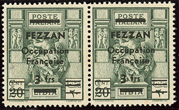 ** FEZZAN. No 5, Paire Horizontale. - TB - Other & Unclassified