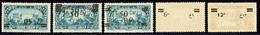 * Variétés. Nos 78a, 78b(surch. Renv. Et Double Surch.), 80b**, 81a**. - TB - Other & Unclassified