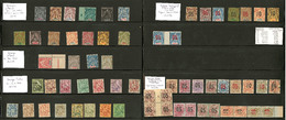 ** Collection. 1892-1944 (Poste, PA, Taxe), Valeurs Et Séries Moyennes, Des Ex * Avant 1900. - TB - Other & Unclassified