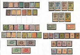 * Collection. 1892-1944 (Poste, PA, Taxe, BF), Assez Complète + Doubles Obl. - TB - Other & Unclassified