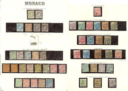 * Collection. 1885-1921 (Poste), Entre Les N°1 Et 53, Qqs Ex **. - TB Ou B - Altri & Non Classificati