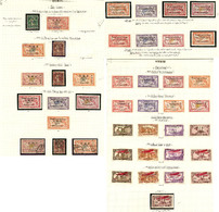 (*) Poste Aérienne. Collection. 1920-1938, Quasiment Complète, Des Ex * Et 3 Ex Obl. - TB - Other & Unclassified