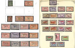 * Poste Aérienne. Collection. 1920-1945, Valeurs Moyennes Et Séries Complètes Dont N°3 (pd), + Doubles Obl Constituant U - Other & Unclassified