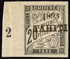 * Taxe. No 21, Bdf Avec Mill. 2. - TB - Altri & Non Classificati