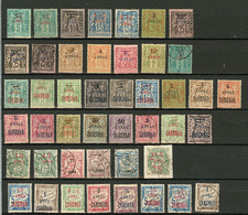 * Collection. 1894-1904 (Poste, Taxe), Valeurs Moyennes Et Séries Complètes Dont Qqs Ex Obl. - TB - Altri & Non Classificati