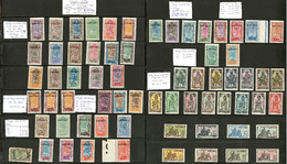 ** 1913-1959 (Poste, PA, Taxe), Divers De Haute Volta, Niger, Mauritanie Et AEF, Valeurs Moyennes Et Séries Complètes. - - Collections