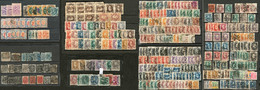 BRESIL. Lot. 1850-1893 (Poste), Valeurs, Nuances, Obl Et Multiples Divers, Des Ex * Et (*), Tous états - Other & Unclassified