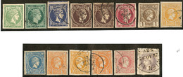 GRECE. Lot. 1870-1900 (Poste), Valeurs Diverses, Tous états - Other & Unclassified