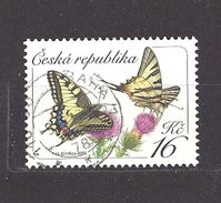 Czech Republic Tschechische Republik 2016 ⊙ Mi 881 Schmetterlinge, Butterflies. Yellow Swallowtail Papilio C24 - Gebruikt