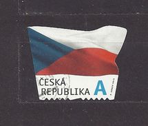 Czech Republic Tschechische Republik 2015 Gest ⊙ Mi 865 The Flag Of The Czech Republic. Die Flagge Der Tschechische C14 - Gebruikt
