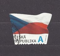 Czech Republic Tschechische Republik 2015 Gest ⊙ Mi 865 The Flag Of The Czech Republic. Die Flagge Der Tschechische C18 - Gebruikt