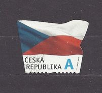 Czech Republic Tschechische Republik 2015 Gest ⊙ Mi 865 The Flag Of The Czech Republic. Die Flagge Der Tschechische C19 - Gebraucht