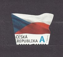 Czech Republic Tschechische Republik 2015 Gest ⊙ Mi 865 The Flag Of The Czech Republic. Die Flagge Der Tschechische C20 - Gebraucht