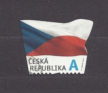 Czech Republic Tschechische Republik 2015 Gest ⊙ Mi 865 The Flag Of The Czech Republic. Die Flagge Der Tschechische C22 - Gebraucht