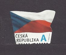 Czech Republic Tschechische Republik 2015 Gest ⊙ Mi 865 The Flag Of The Czech Republic. Die Flagge Der Tschechische C23 - Gebraucht