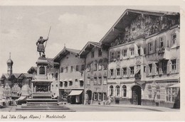 ALLEMAGNE 1953  CARTE POSTALE  DE BAD TÖLZ  MARKSTRASSE - Bad Toelz